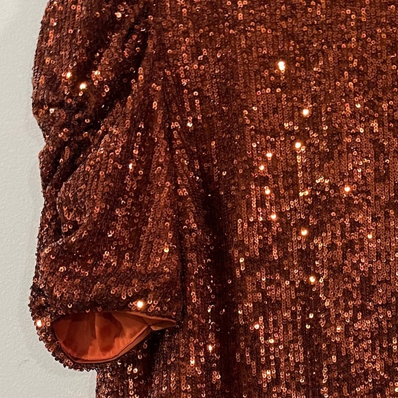 Never Worn Anthropologie Sequin Blouse - Picture 4 of 5